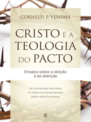 cover image of Cristo e a teologia do pacto